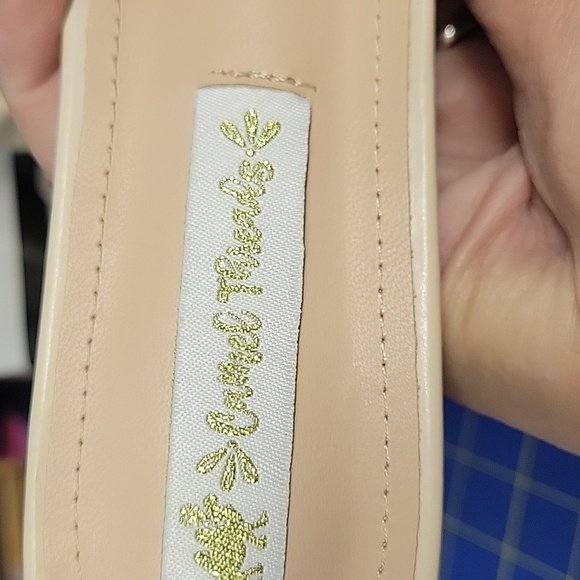 Camel Threads Pearl Beige Slide Sandals Size 9 Brand New - Picture 3 of 11